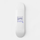 I Love Animate Skateboard (Voorkant)