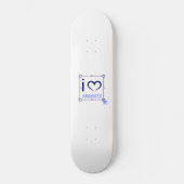 I Love Animate Skateboard (Voorkant)