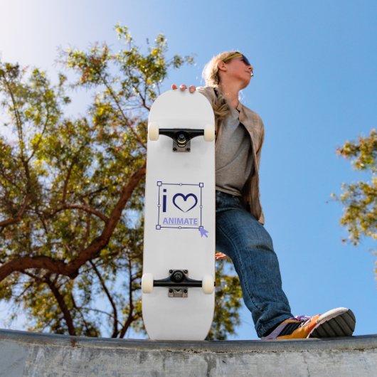 I Love Animate Skateboard (Buiten 1)