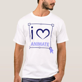 I Love Animate T-shirt