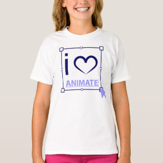 I Love Animate T-shirt