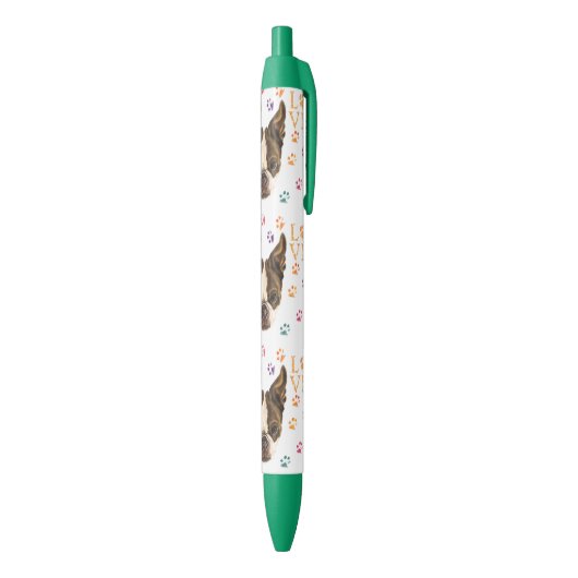 I Love Animaux de compagnie Stylo mignon Chien de (Bas (Vertical))