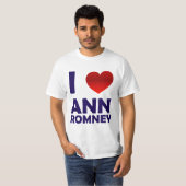 I Love Ann Romney T-Shirt (Voorkant volledig)