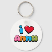 I Love Anna Sleutelhanger (Achterkant)