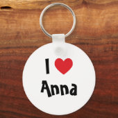 I Love Anna Sleutelhanger (Voorkant)