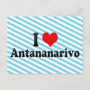 I Love Antananarivo, Madagascar Briefkaart