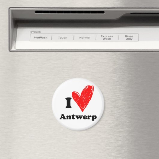 I love Antwerp Magneet (Insitu (Vaatwasser))