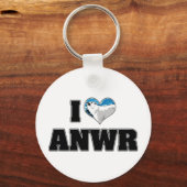 I Love ANWR Sleutelhanger (Voorkant)