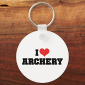 I Love Archery Sleutelhanger (Voorkant)