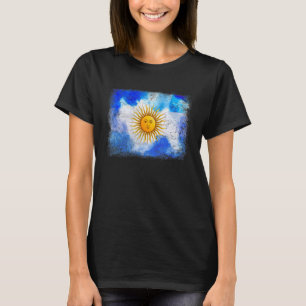 I Love Argentina Soccer Football Proud Argentina F T-shirt