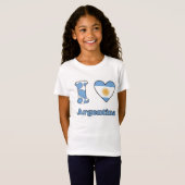 I love Argentina T-shirt (Voorkant volledig)