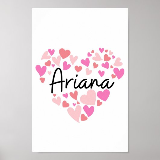 I love Ariana Poster (Voorkant)