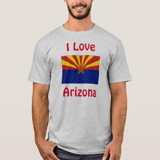 I Love Arizona T-Shirt (Devant)