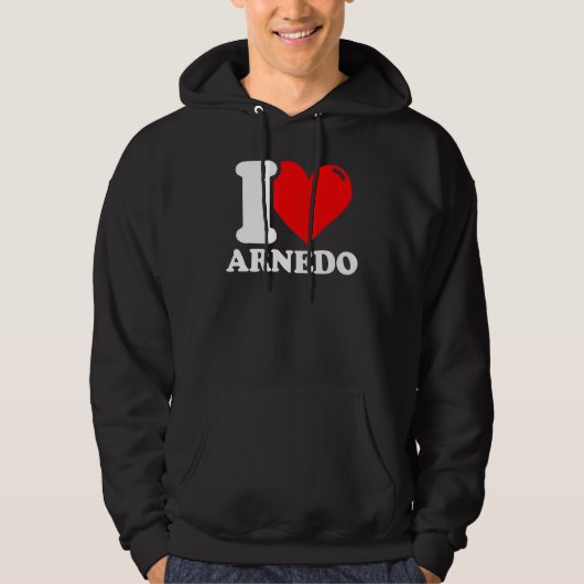 I Love Arned Hoodie (Voorkant)