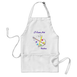 I Love Art Apron Standaard Schort