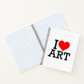 I Love Art Spiral Carnet (Intérieur)