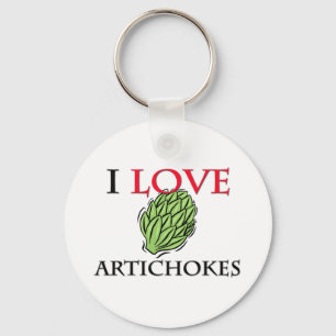 I Love Artichokes Sleutelhanger