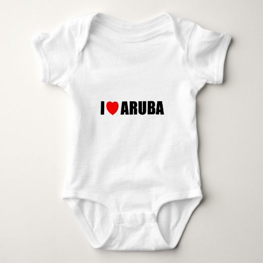 I Love Aruba Romper (Voorkant)