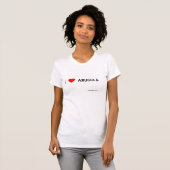 I Love Arugula T-shirt (Voorkant volledig)