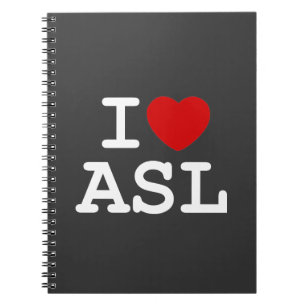 I Love ASL Notitieboek