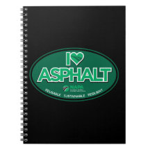 I Love Asphalt Notitieboek