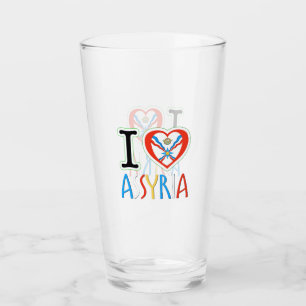 I Love Assyria Glas