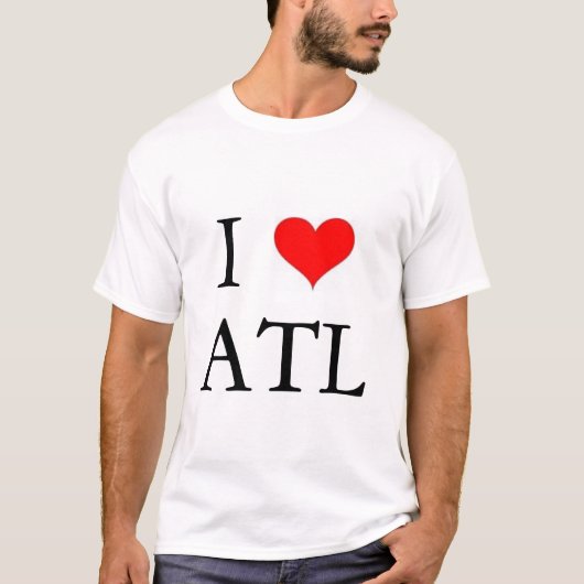 I Love ATL T-shirt (Voorkant)