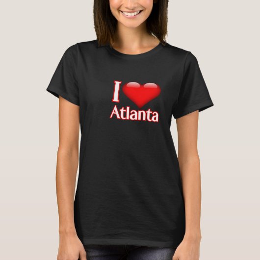 I Love Atlanta T-shirt (Voorkant)