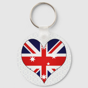 I Love Australia Sleutelhanger