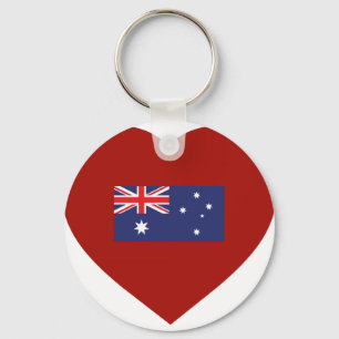 I Love Australia Sleutelhanger