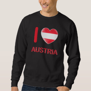 I Love Austria My Home My Country Heart Austria 1 Trui