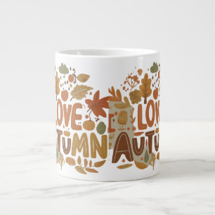 I Love Autumn Extra Grote Beker