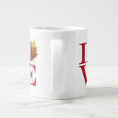 I Love Autumn Extra Grote Beker (Achterkant)