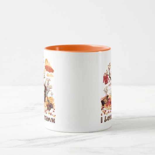 I Love Autumn - Herfst Scenery Mok (Midden)