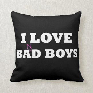 I Love Ba(n)d Boys Argyle Pillow Kussen