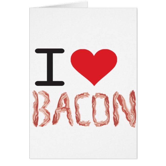 I Love Bacon (Voorkant)