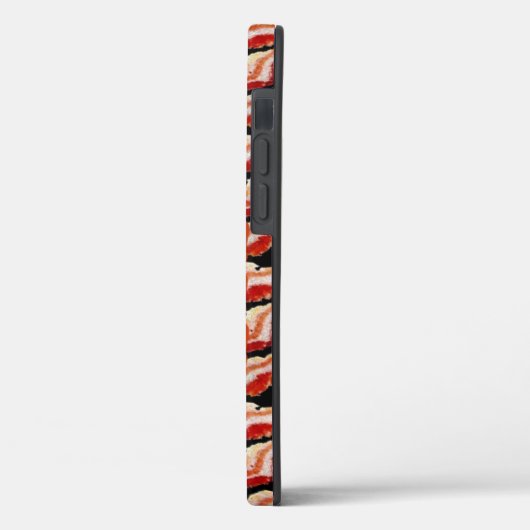 I Love Bacon Bacon Bacon iPhone Case (Achterkant / Links)