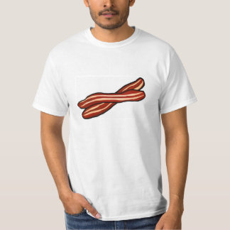 I Love Bacon Bacon Drawing Art Bacon Strips Pig T-shirt