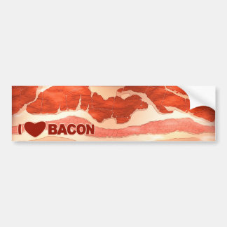 I Love Bacon Bumpersticker