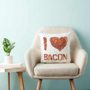 I Love Bacon Kussen