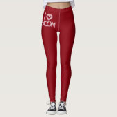 I Love Bacon Leggings (Voorkant)