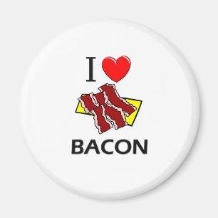 I Love Bacon Magneet