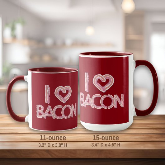 I Love Bacon Mok