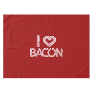 I Love Bacon Tafelkleed