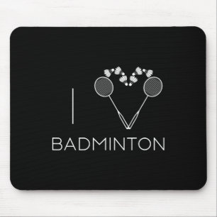 I Love Badminton Team Player Coach Muismat
