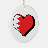I Love Bahrain Ornament (Rechts)