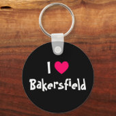 I Love Bakersfield Sleutelhanger (Voorkant)
