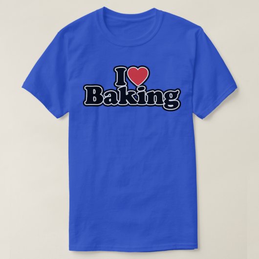 I Love Baking 1936 T-shirt (Design voorkant)