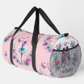 I Love Ballet Ballerina Dance Grand Duffel Sac (Coin droit)