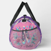 I Love Ballet Ballerina Dance Grand Duffel Sac (Droite)